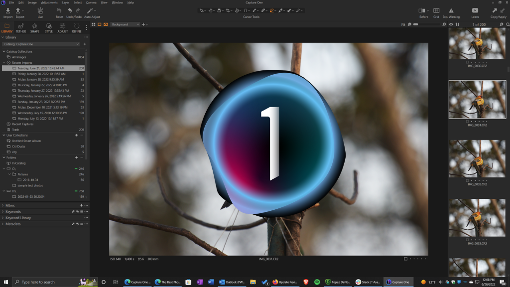 Capture One, nâng cấp phần mềm chính hãng