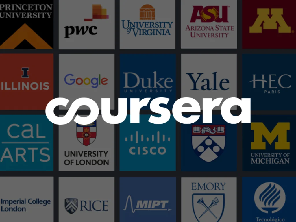 Coursera cung cấp các khóa học từ trường đại học hàng đầu