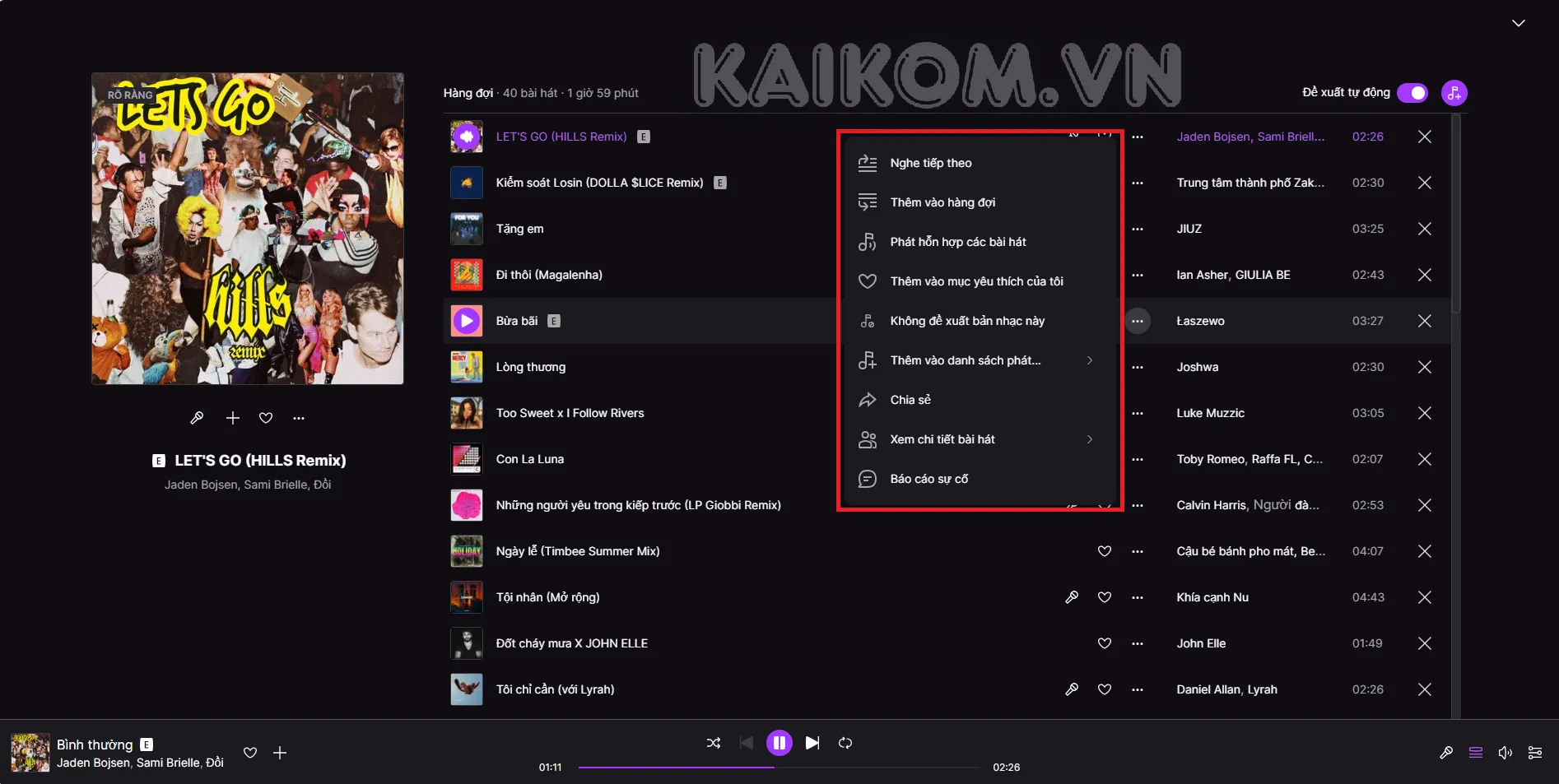 Deezer cho phép nghe nhạc tự chọn