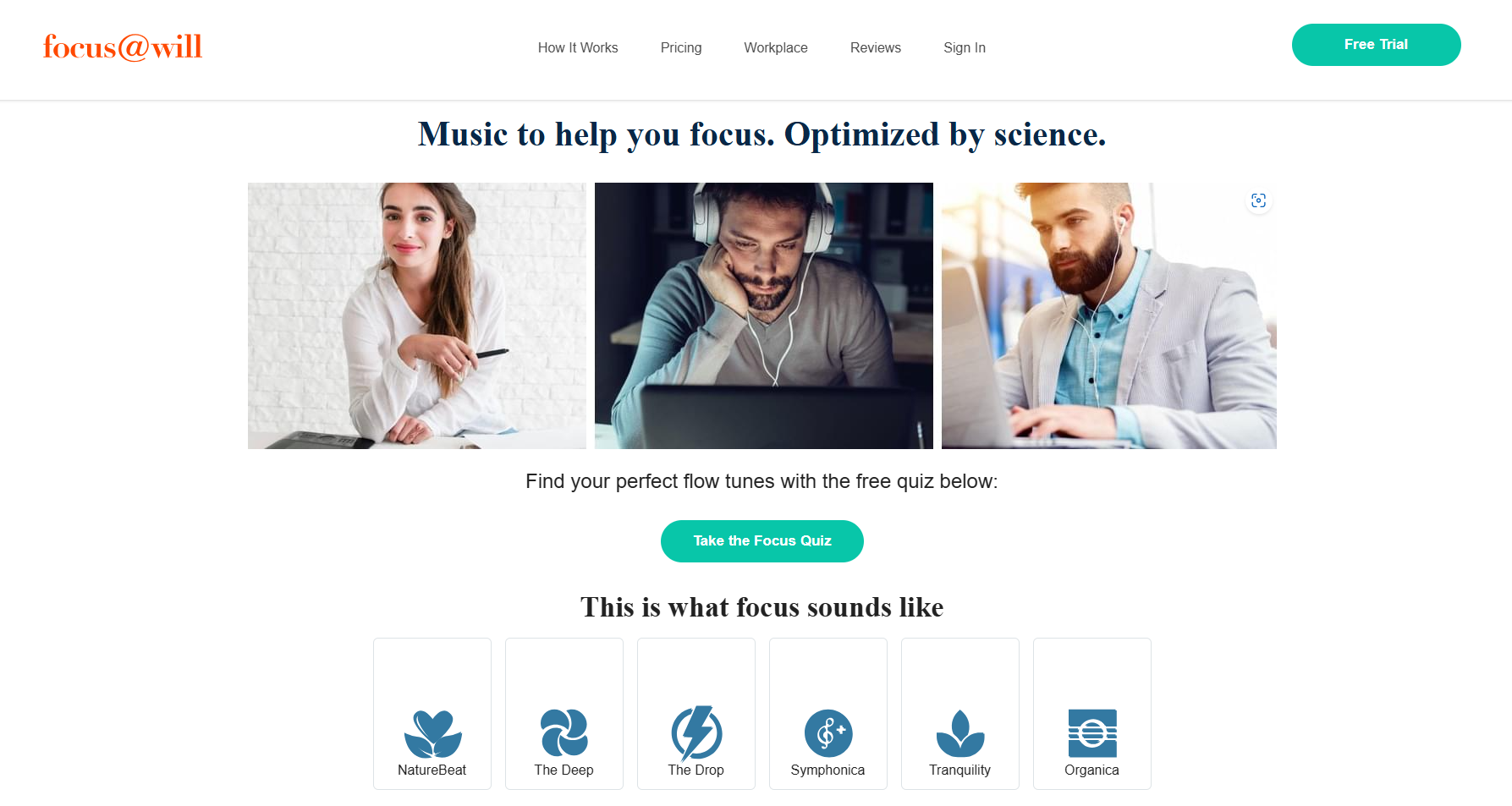 Focus@Will là tài khoản gì?