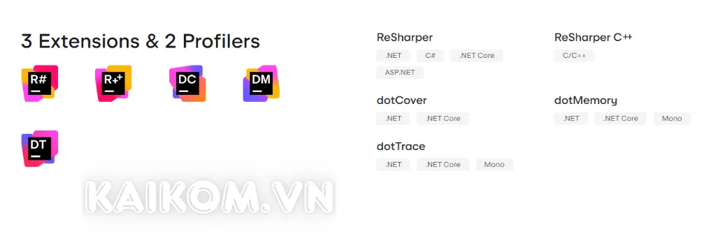 3 Extensions & 2 Profilers