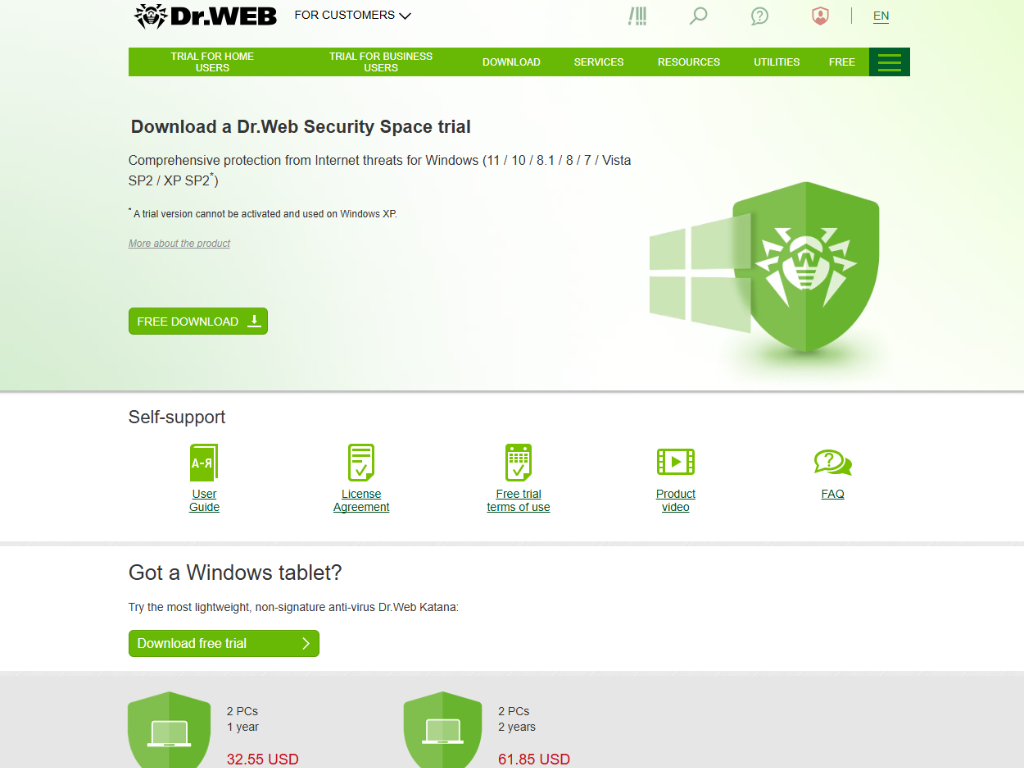 Dr.Web Security Space là phần mềm gì?