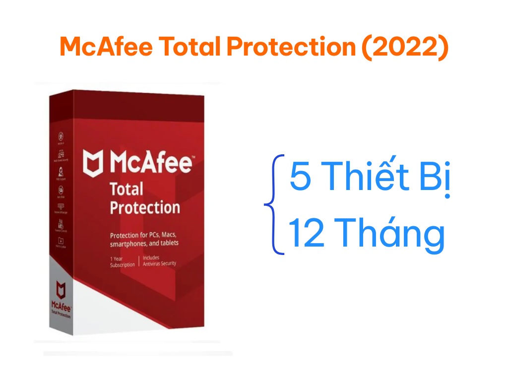 McAfee Total Protection 2022 là phần mềm gì?