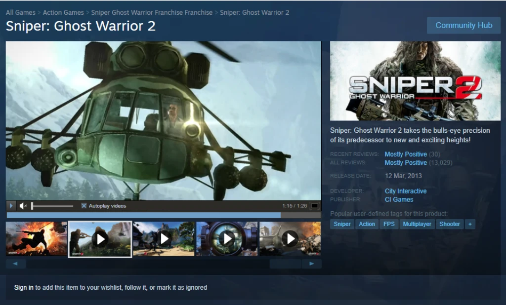 Hướng dẫn cách mua Sniper: Ghost Warrior 2 tại KaiKom