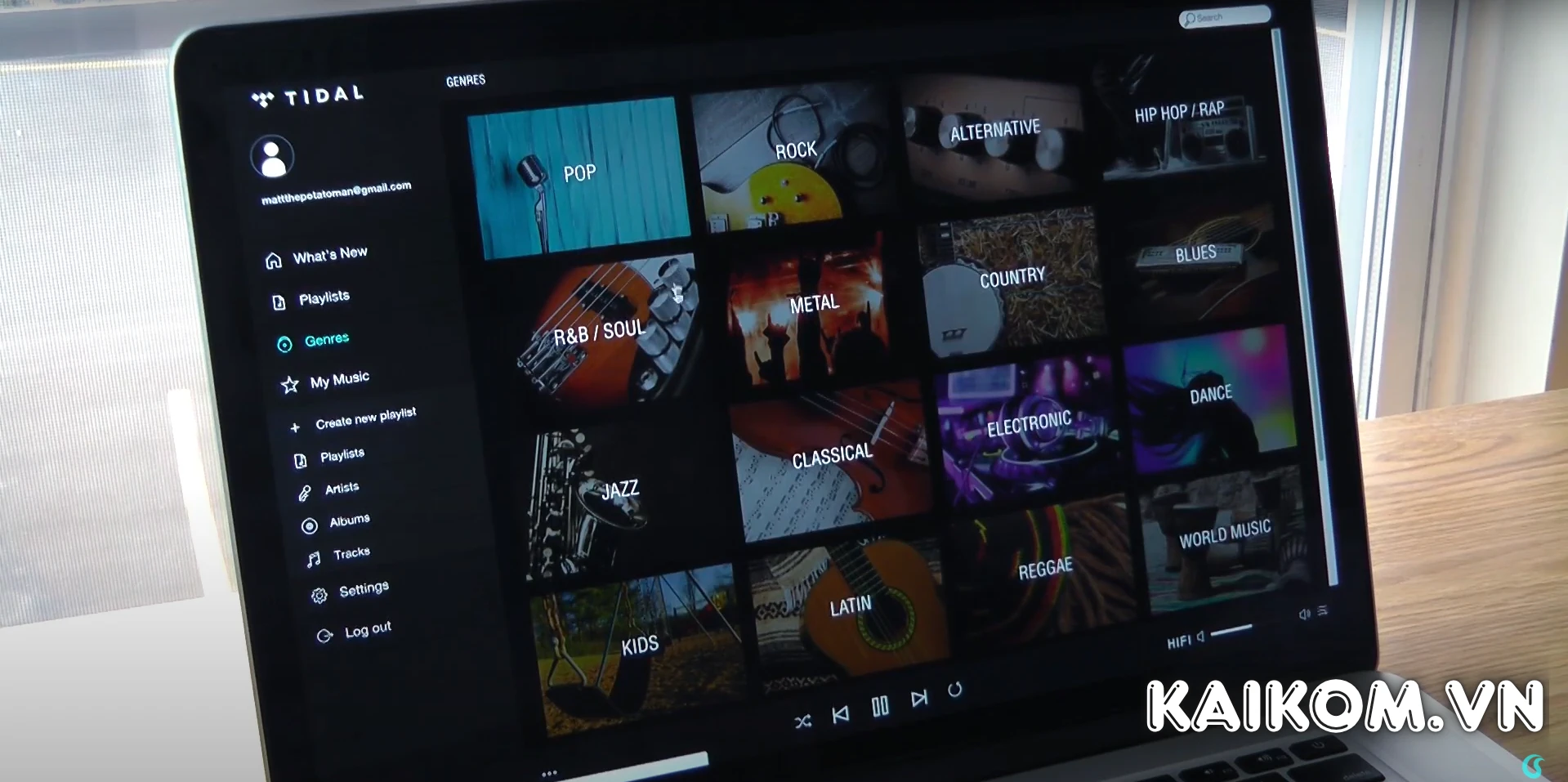 Tài khoản Tidal là gì?