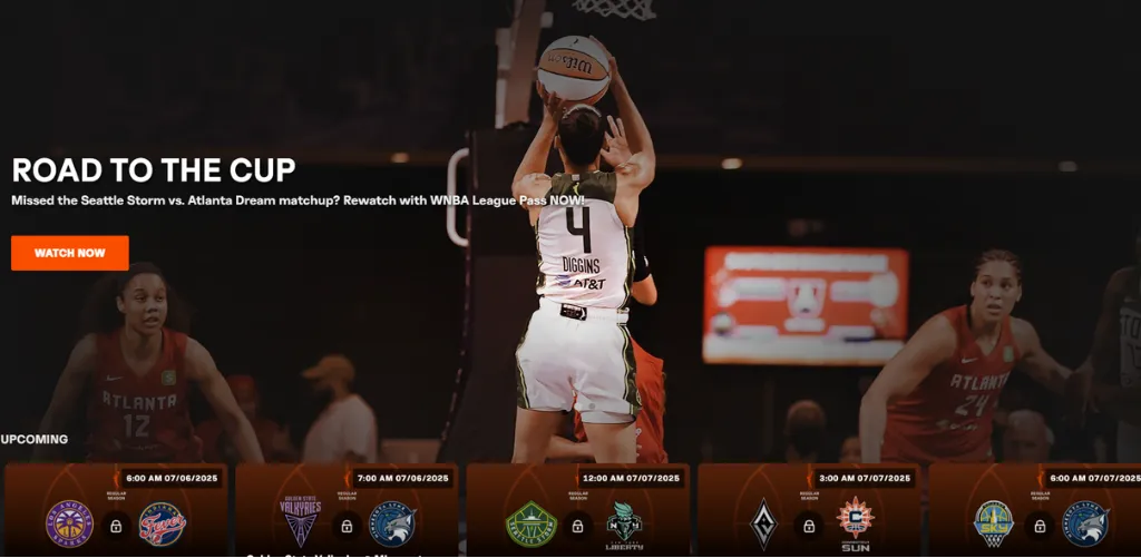 Tài khoản WNBA League Pass