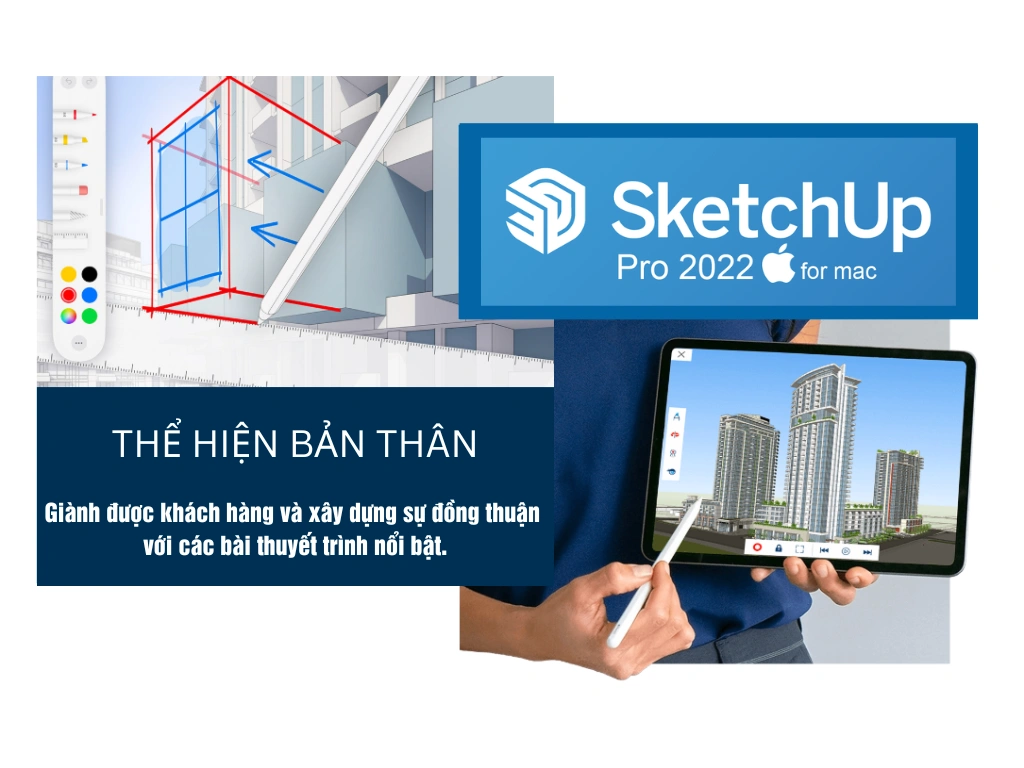 Điểm qua một số ưu điểm nổi bật của tài khoản SketchUp Pro 2022 for mac 