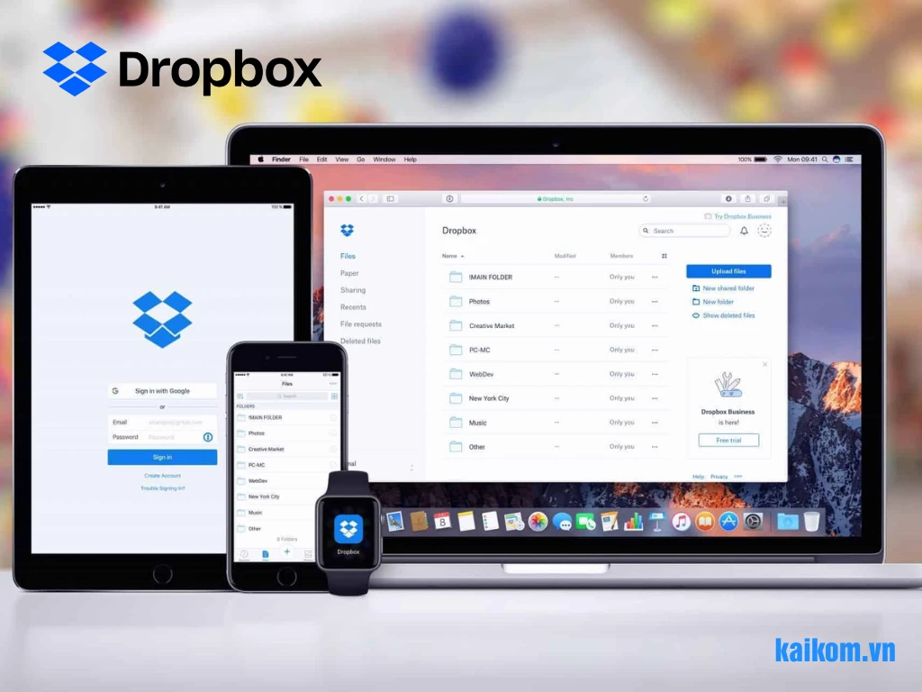 Giới thiệu tài khoản Dropbox là gì
