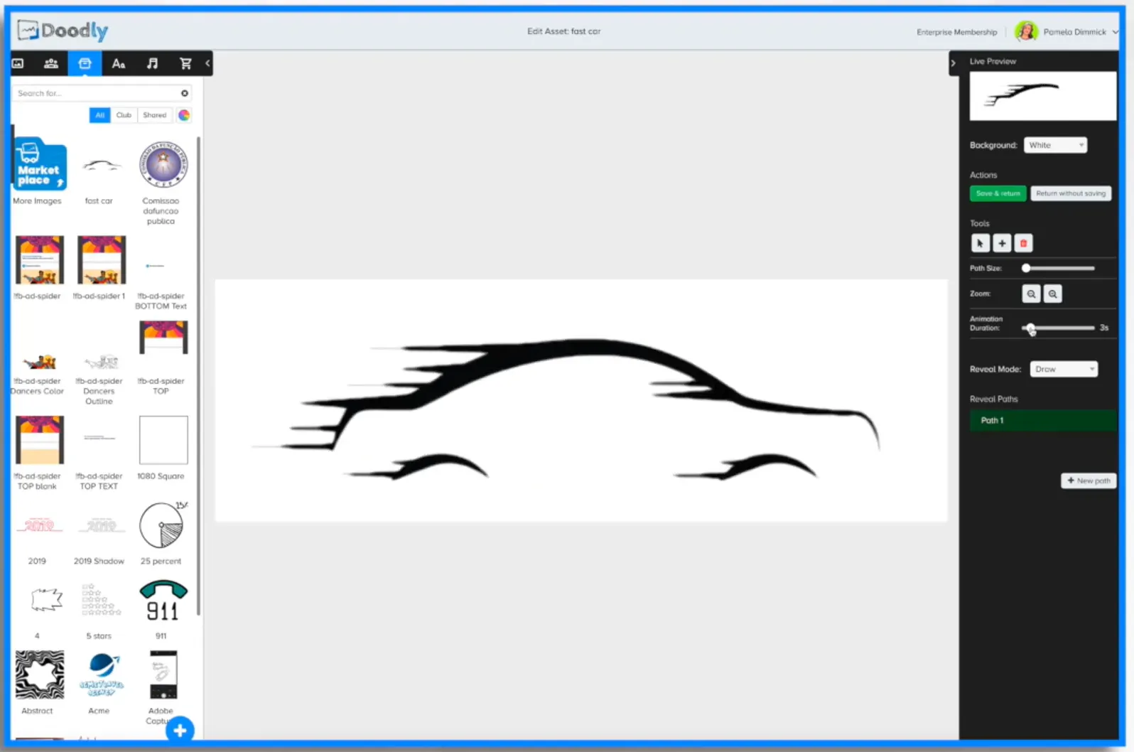 Kho tàng hình ảnh của Doodly