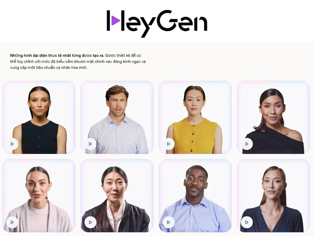 HeyGen tạo ra những hình đại diện thực tế nhất