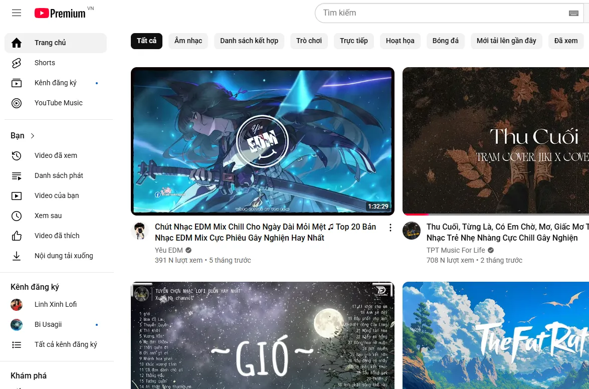 Đăng ký tài khoản Youtube Premium từ KaiKom