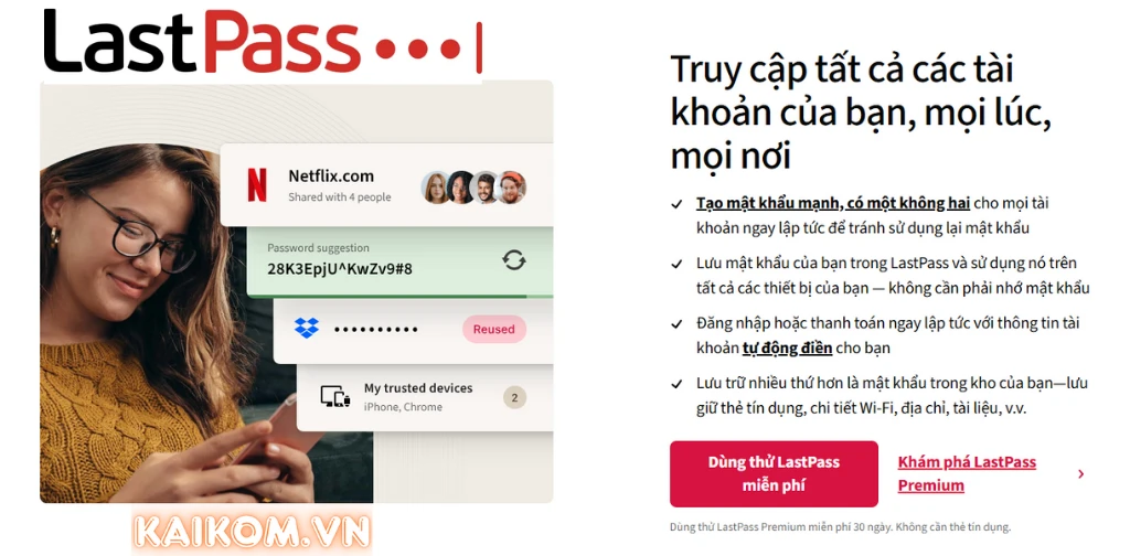 LastPass là công cụ gì?