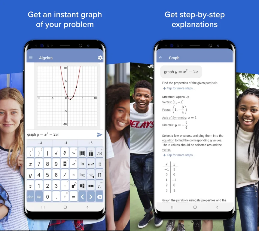 Tài khoản Mathway đưa ra các bước giải chi tiết từng bước