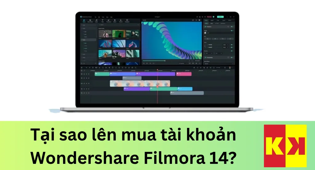 Tại sao lên mua tài khoản Wondershare Filmora 14?