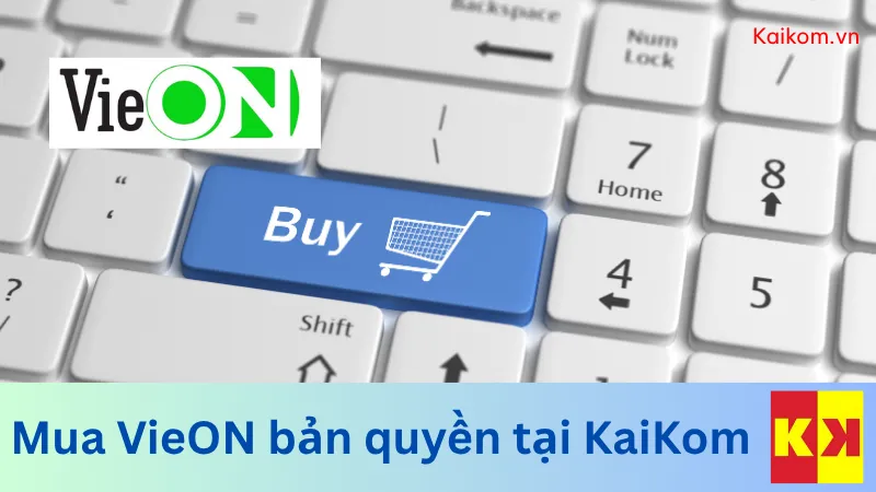 Mua VieON bản quyền tại KaiKom