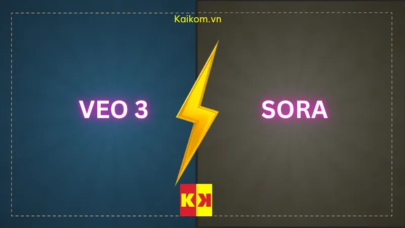 Cuộc đua video ai veo 3 và Sora