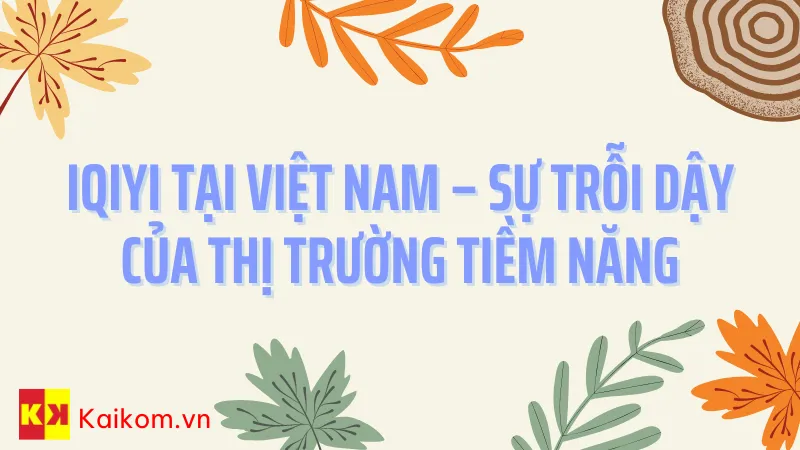 iQIYI tại Việt Nam – Sự trỗi dậy của thị trường tiềm năng