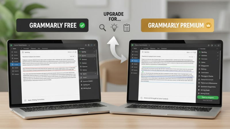 So sánh Grammarly Free và Grammarly Premium