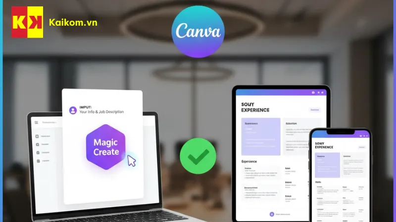 Vì sao nên dùng Canva để thiết kế CV?