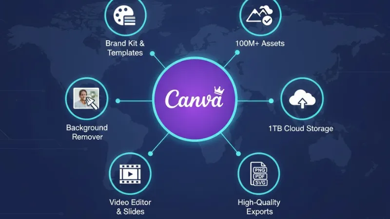 Canva Pro - Phiên bản cao cấp dành cho cá nhân và doanh nghiệp nhỏ
