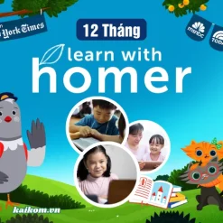 Tài khoản HOMER (12 Tháng) – Học toán thú vị cho trẻ em