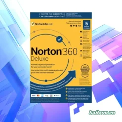 Key Norton 360 Deluxe 50GB – 5 Thiết bị 1 Năm – Norton Key EURO