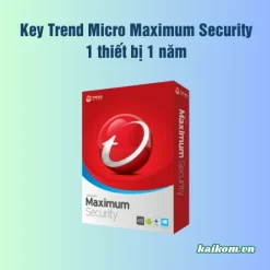 Key Trend Micro Maximum Security 1 thiết bị 1 năm