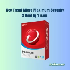 Key Trend Micro Maximum Security 3 thiết bị 1 năm