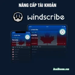 Nâng cấp tài khoản Windscribe – VPN