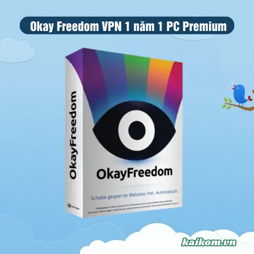 Okay Freedom VPN 1 năm 1 PC Premium – Mã kích hoạt