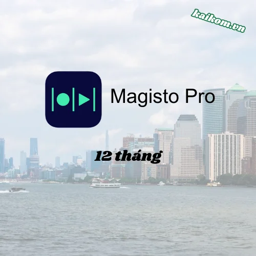Tài khoản Magisto Pro 12 tháng