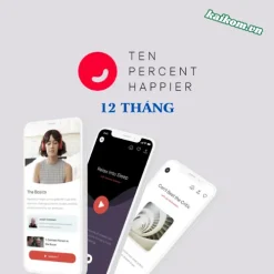 Tài khoản Ten Percent Happier 12 tháng