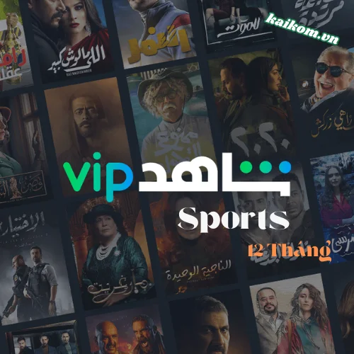 Thể thao_ Tài khoản Shahid VIP + Sports 12 tháng
