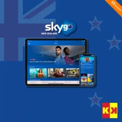 Tài khoản Sky GO with Sky-Sports (New Zealand) 12 tháng