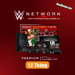 Tài khoản WWE Network nền tảng đấu vật trực tuyến